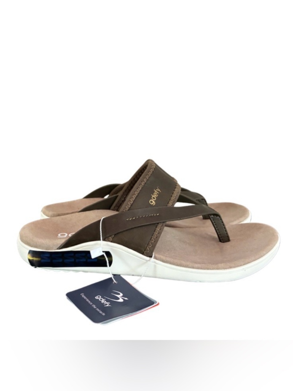 NWT GDEFY Gravity Defyer Gimor
VersoShock Orthotic Thong Sandal Size 7